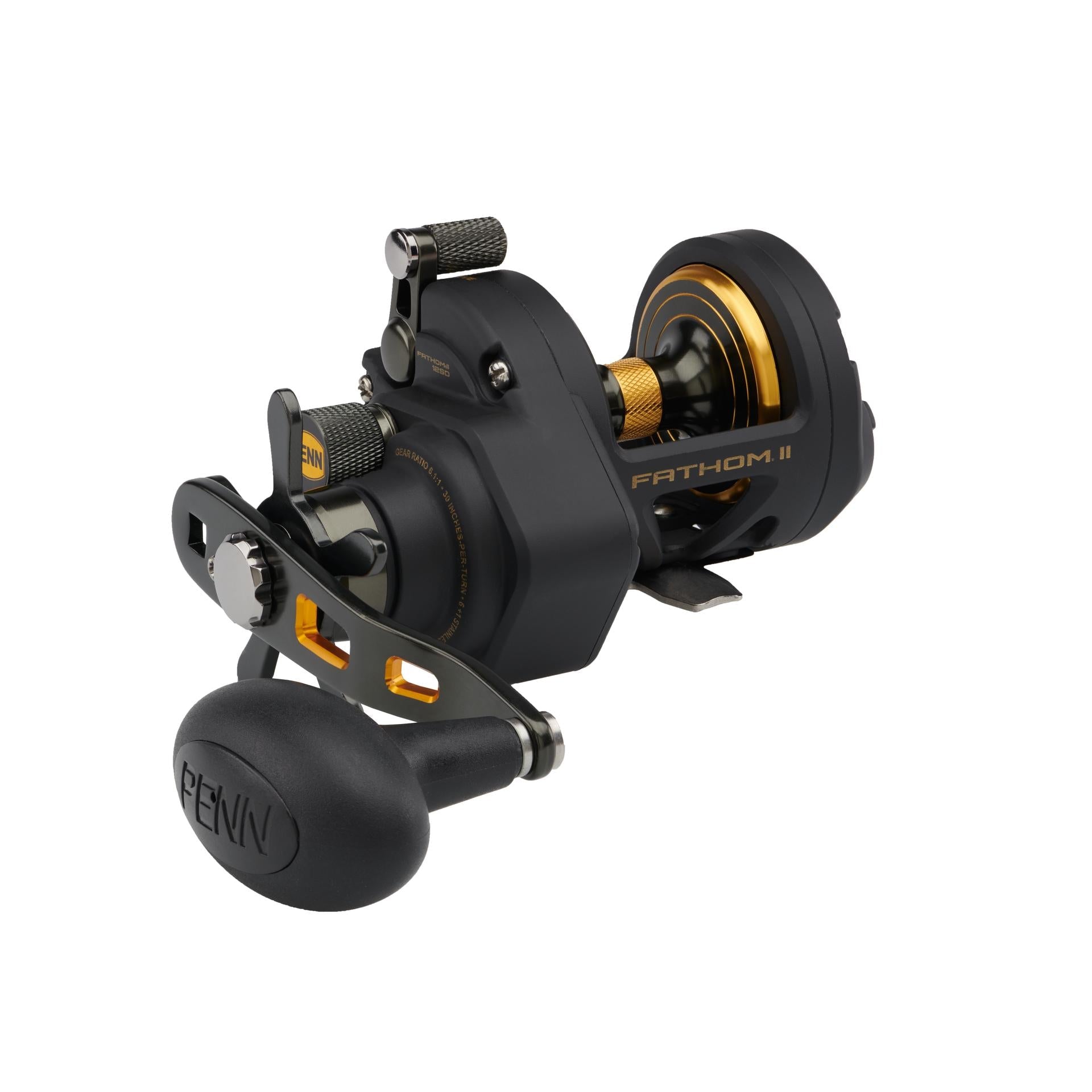 PENN Squall II Star Drag Conventional Reel, Size 30, Right-Hand