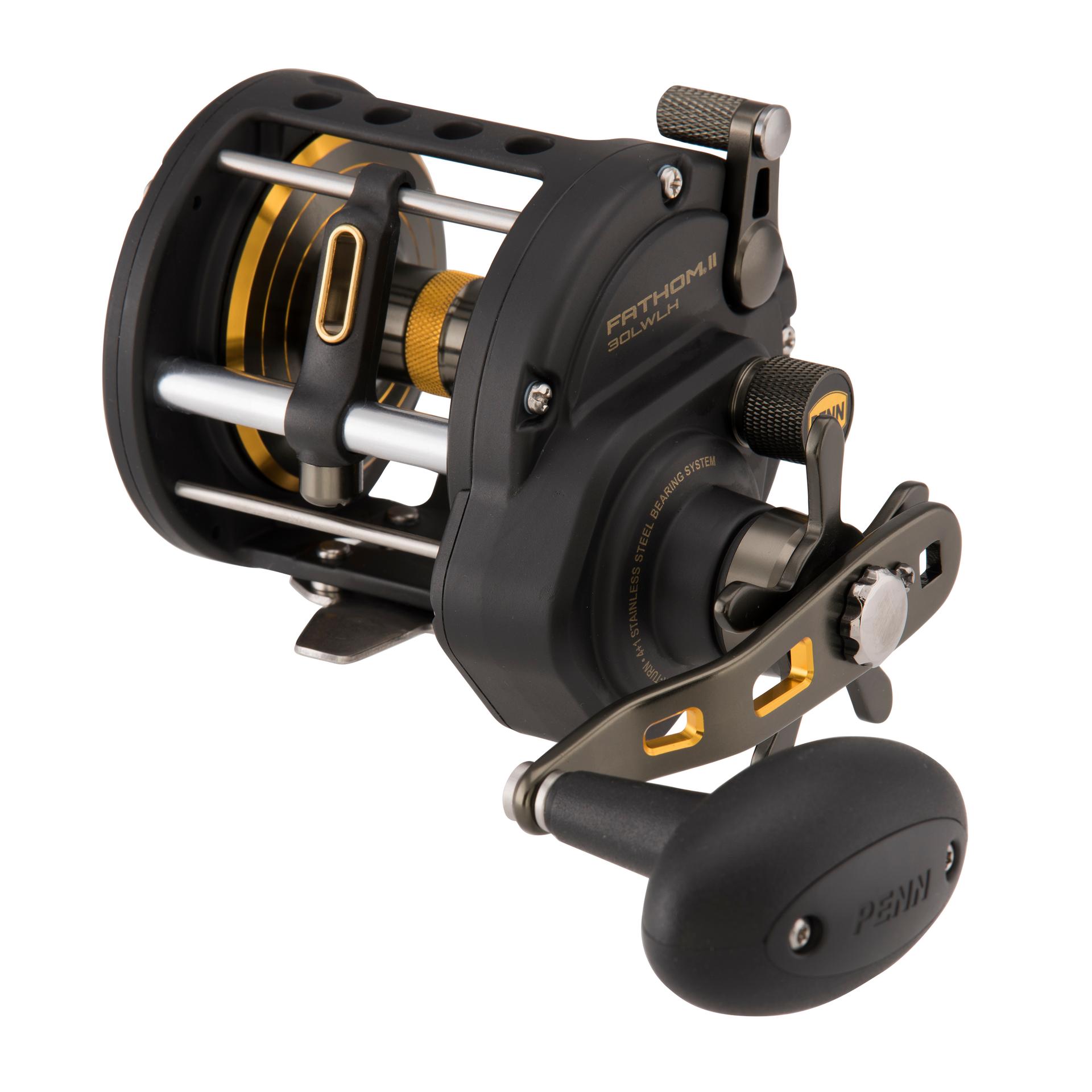 PENN Defiance 20LW Level-Wind Conventional Fishing Reel Saltwater  Freshwater 
