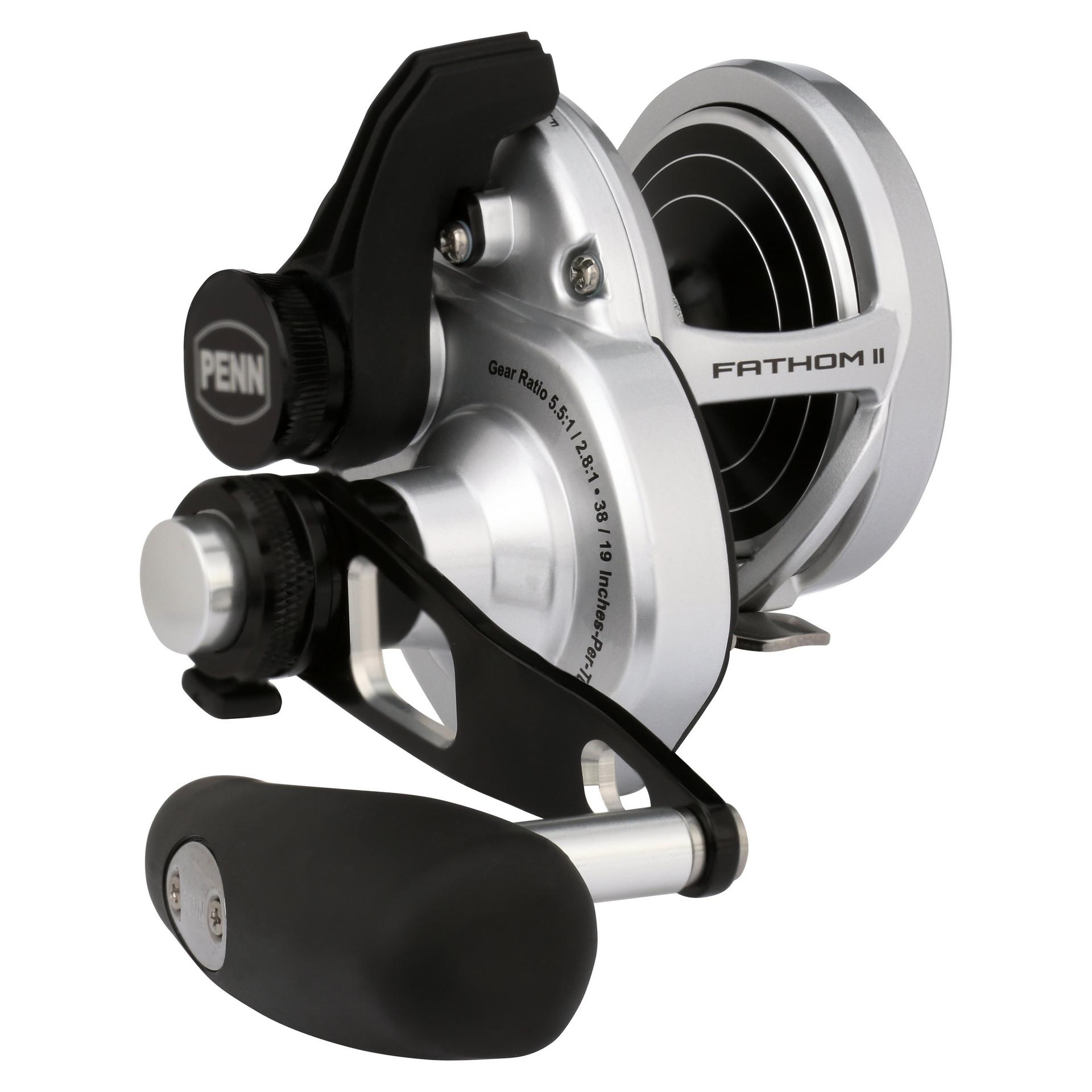 Fathom® II Lever Drag 2-Speed Conventional Reel