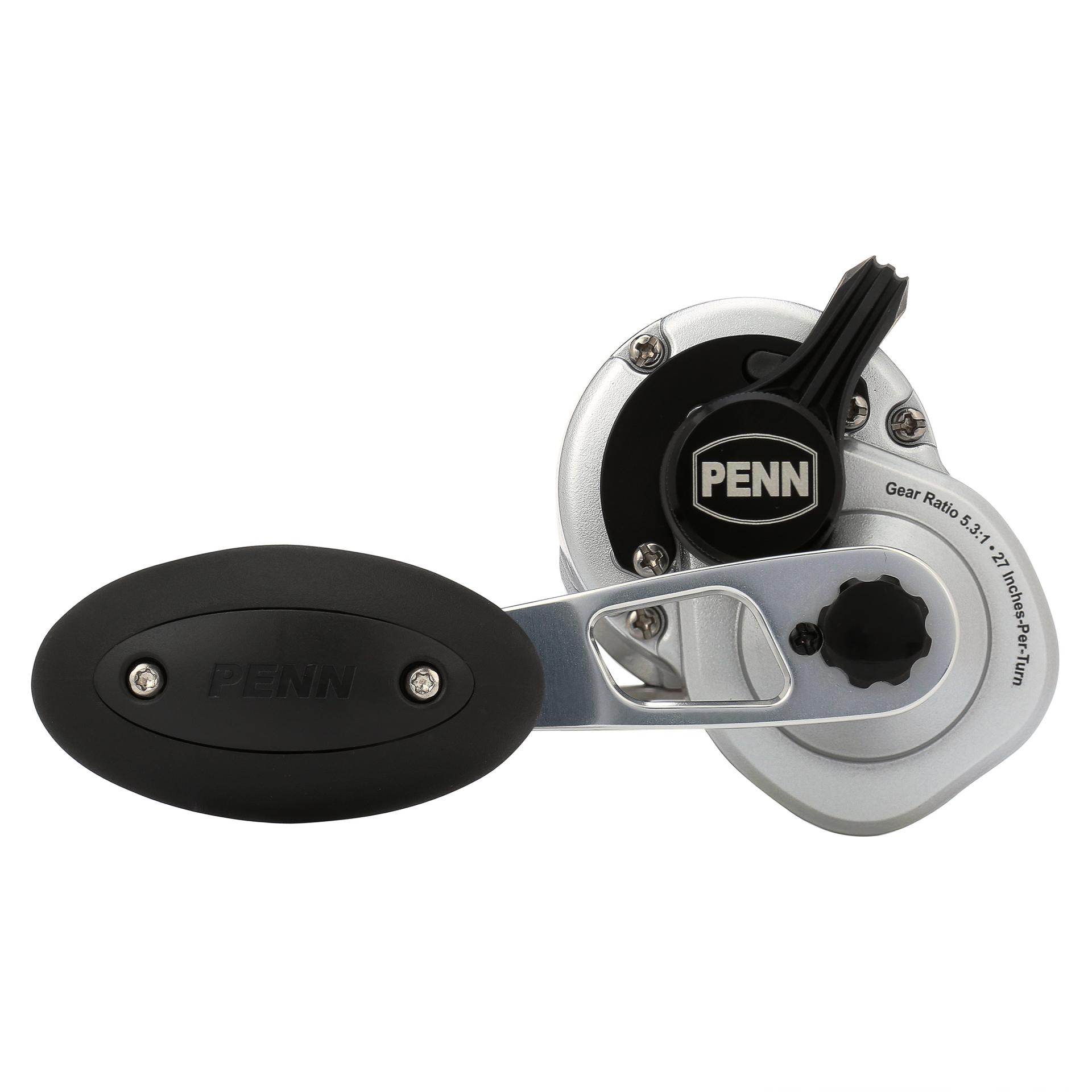 PENN Conventional 2-Speed Right-Handed Reel FATHOM II LEVER DRAG