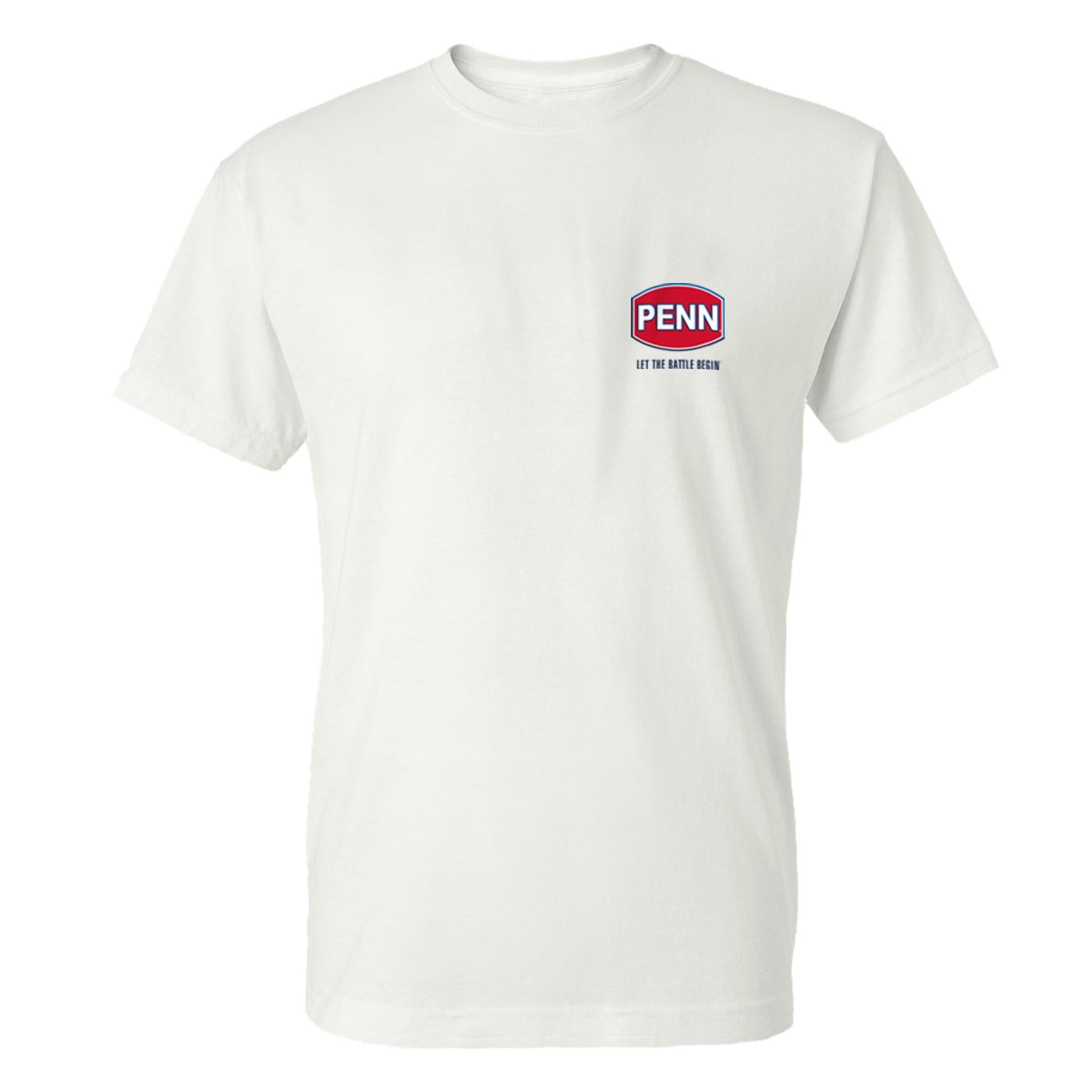 PENN Fishing Logo Men's Red T-shirt Size S to 5XL
