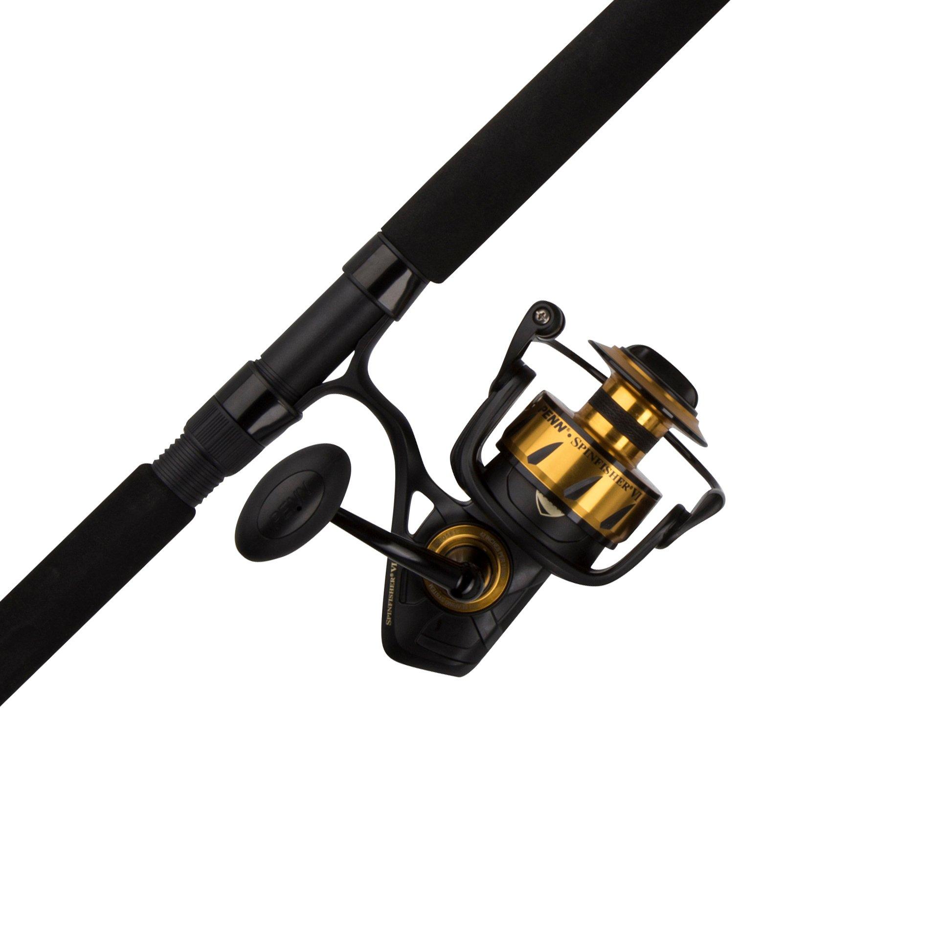 PENN® Wrath™ Saltwater Spinning Fishing Rod and Reel Combo, Medium