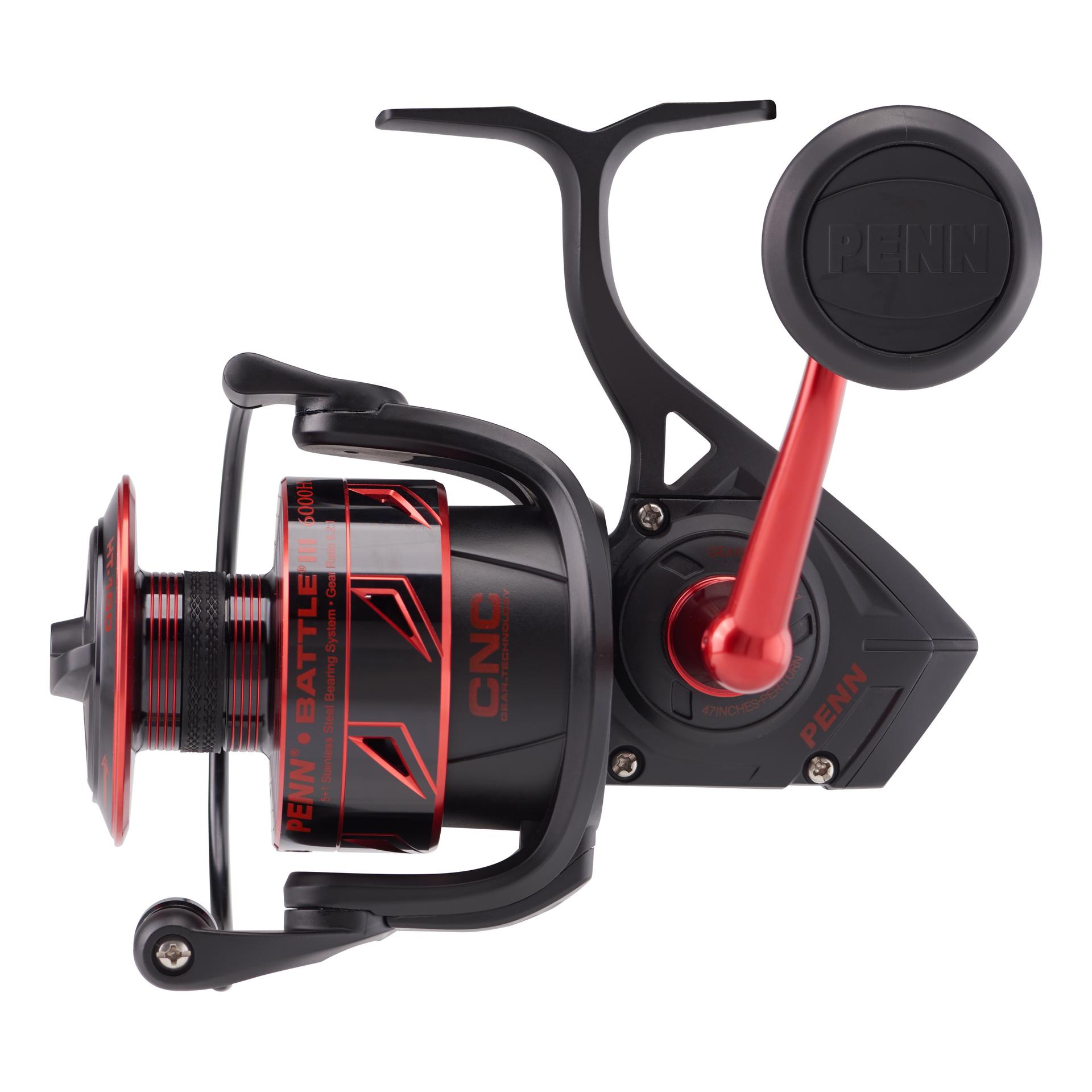 Full metal Spinning fishing reel with 60 pounds braided line 8